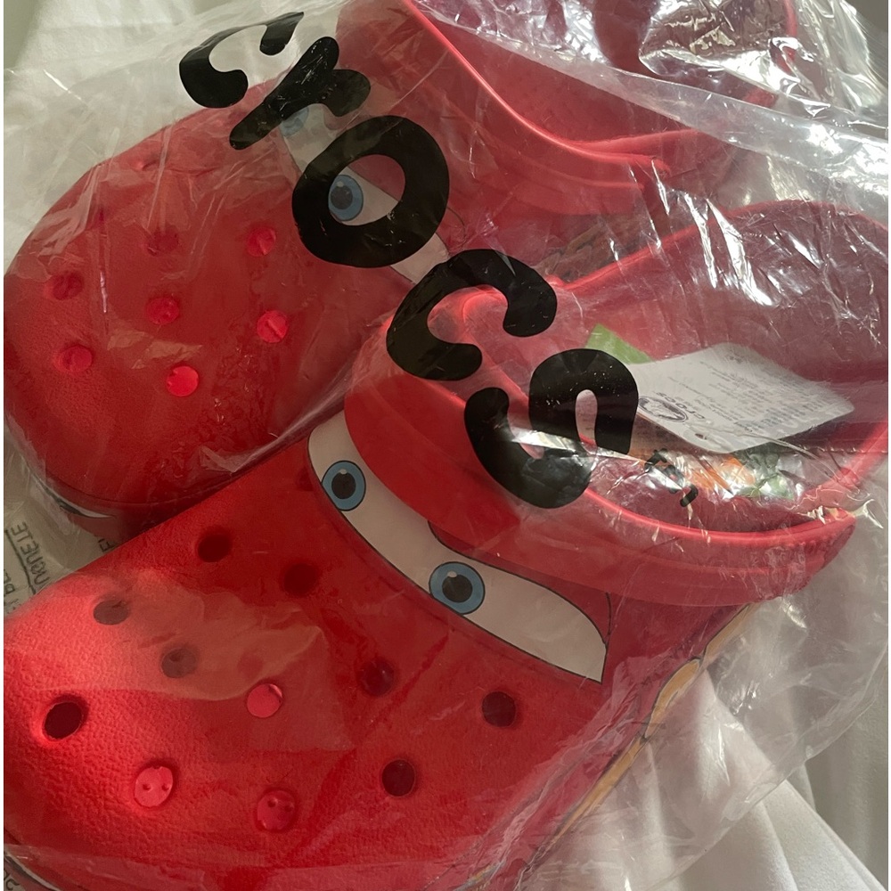 Lightning McQueen adult light up crocs